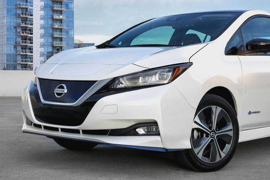 Детали экстерьера Nissan Leaf e+ 2019 года  (NA) (фото 8 из 20)